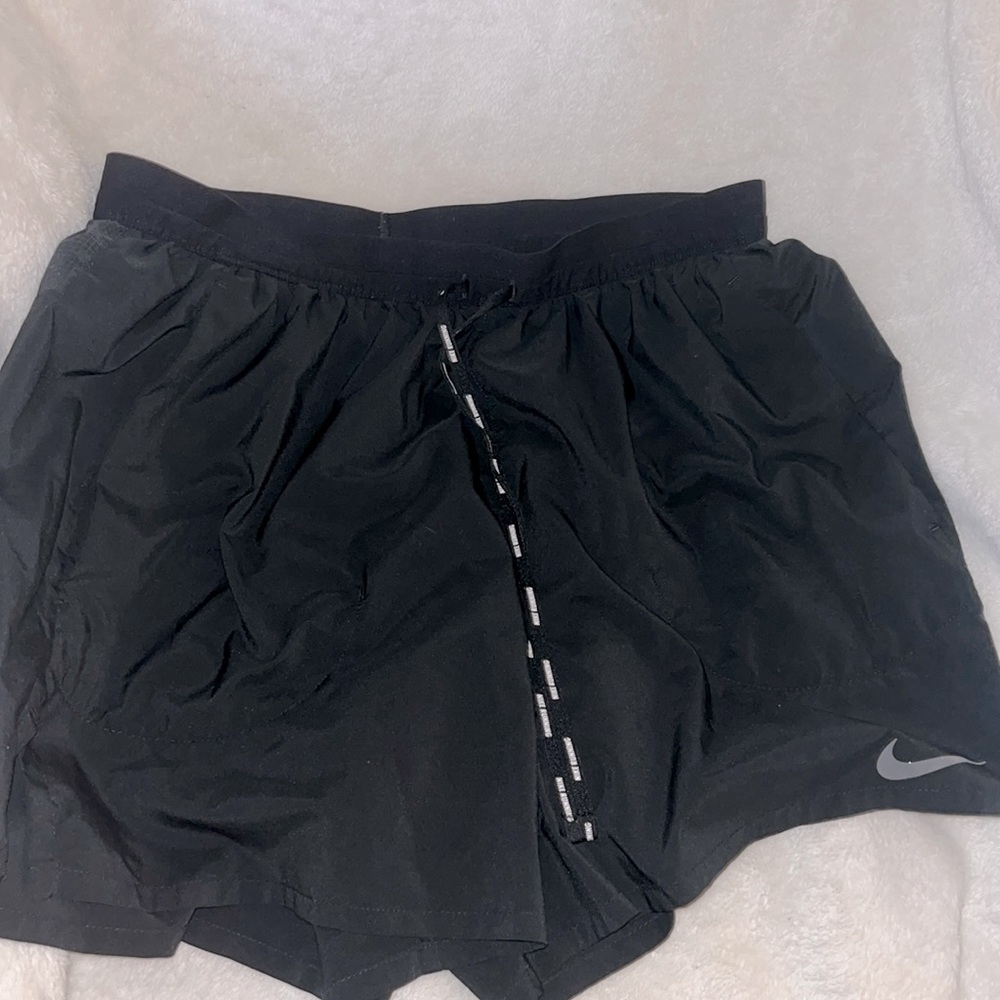 black nike shorts